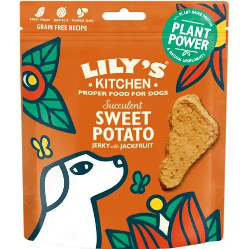 Lilys kök Sötpotatis Jerky Snabb frakt