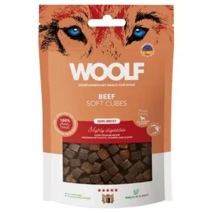 Woolf - Mjuka Tärningar Nötkött, 100g Nyhet