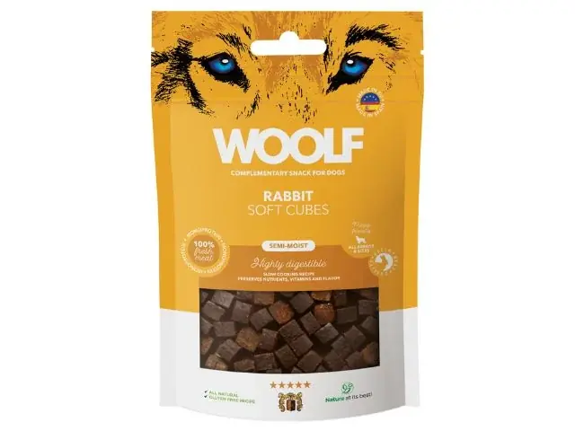 Erbjudande Woolf - Mjuka Kubar Kanin, 100g