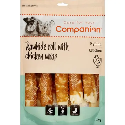 Populär Companion tuggleksak packad med kyckling 1000g