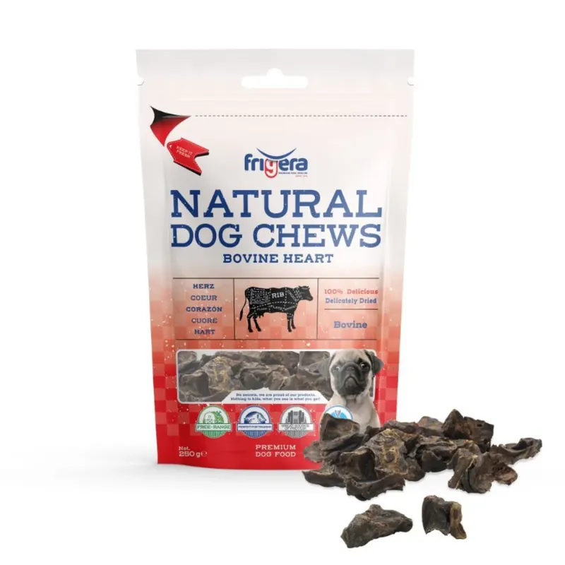 Billigare Frigera - Naturliga hundkex Oxhjärtan, 250g