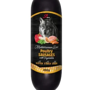 Alpha Spirit - Medelhavskorv av fjäderfä 350g Billigare