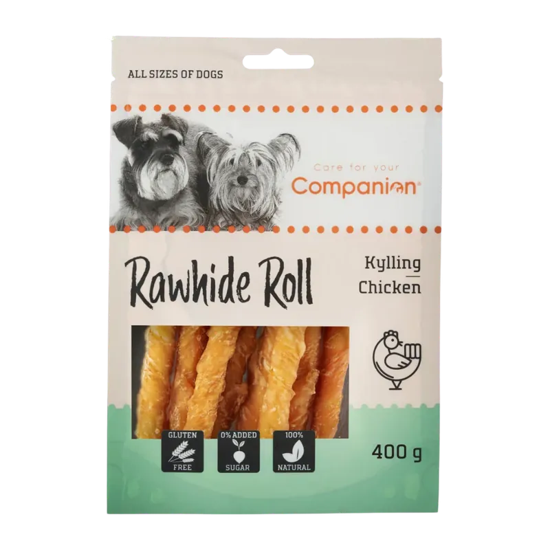 Beställ idag Companion - Tuggroll kyckling, 400g