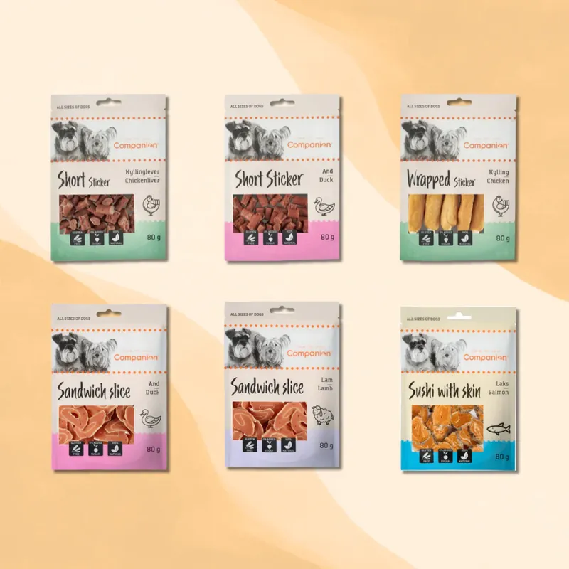 Smakspaket 2 - Companion, 80g Sista chansen
