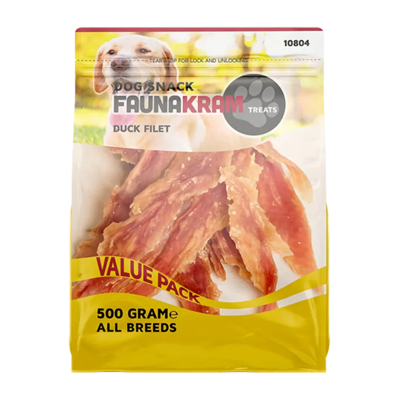 Faunakram - Anka filé, 500g - Bäst före feb. 2025 Utförsäljning