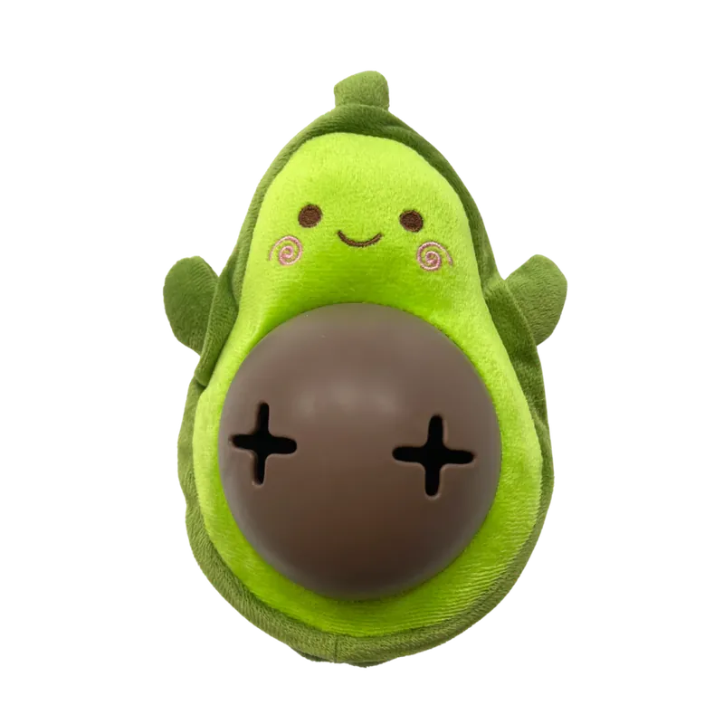 Avokado teddy med godisboll, 20 cm Lågt pris