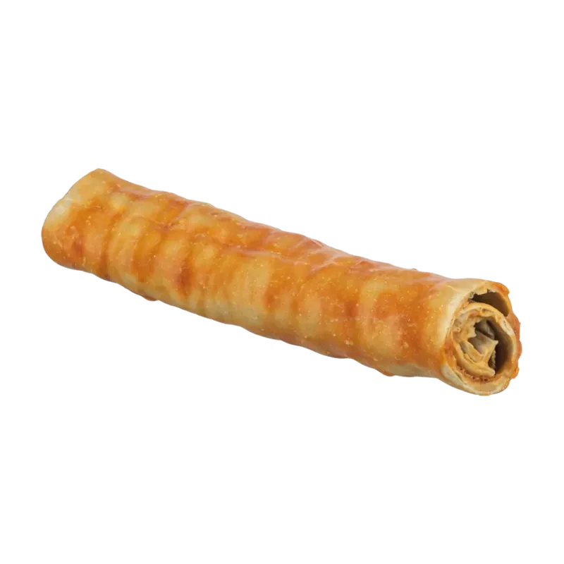 I lager Trixie - Denta Fun Roll, kollagenpinne med kyckling, 165g