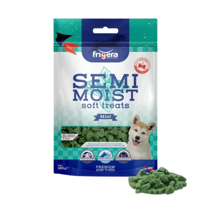 Frigera - Semi-moist Soft Mint, 165 g Populär