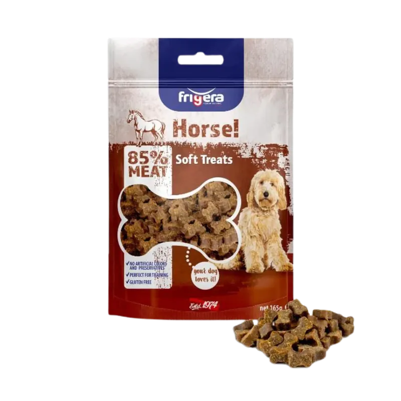 Extra rabatt Frigera - Semi-Moist Soft Häst, 165 g