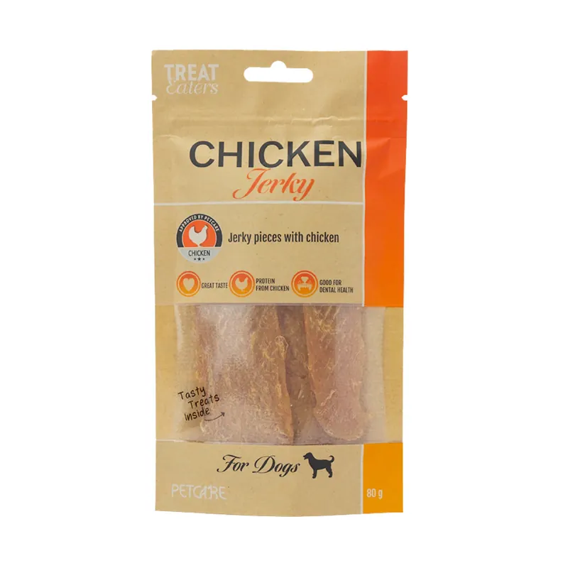 Handla nu Treat Eaters - Chicken Jerky, 80g