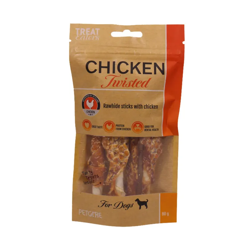 Treat Eaters – Twisted Kyckling 80 g Snabb frakt