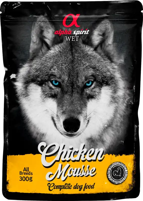 Alpha Spirit Mousse m. kyckling, 300g Köp online