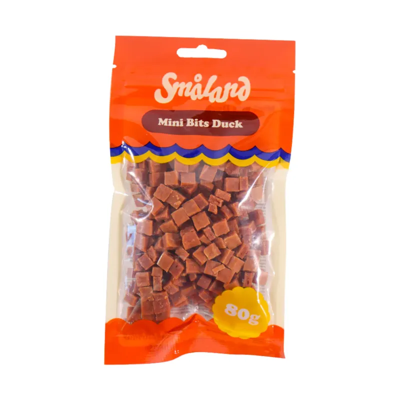 Småland Mini Bites m. anka, 80g Bästa pris