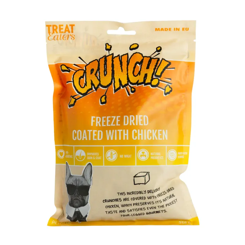 Treat eaters - Crunchers Kyckling, 350g I lager
