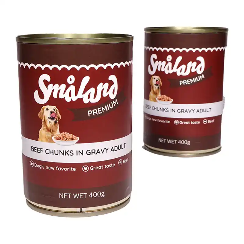 Beställ nu Småland Premium Wet Food Beef, 400g