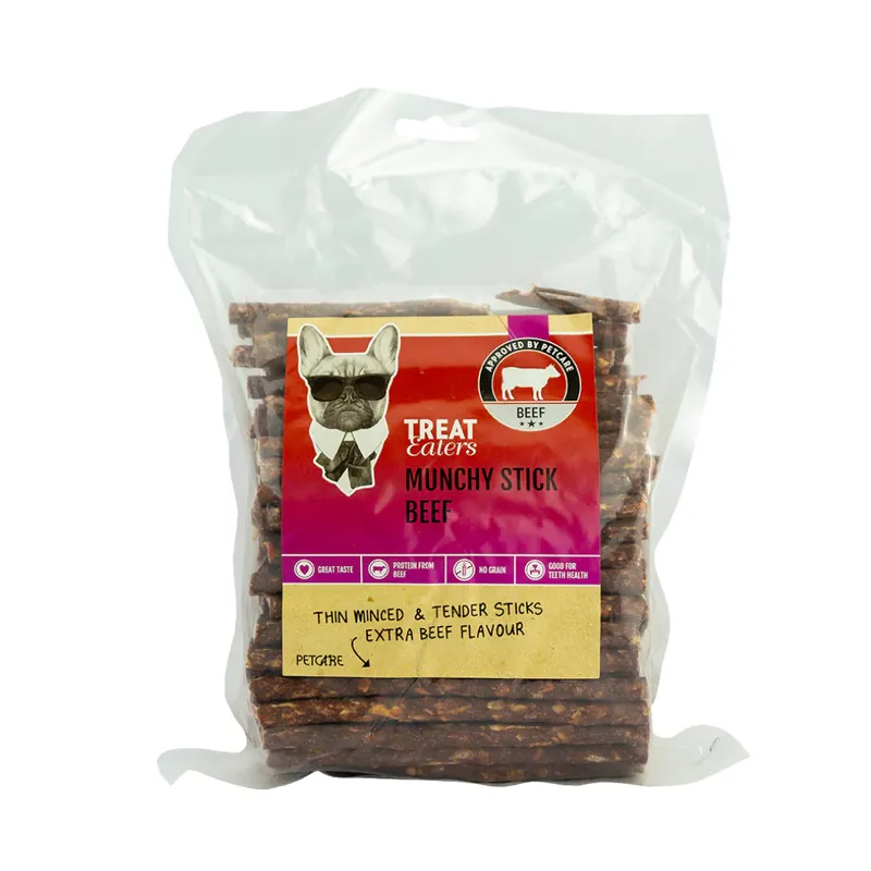Treat Eaters – Munchy Beef 10 mm – ca 100 st (700 g) Populärt val