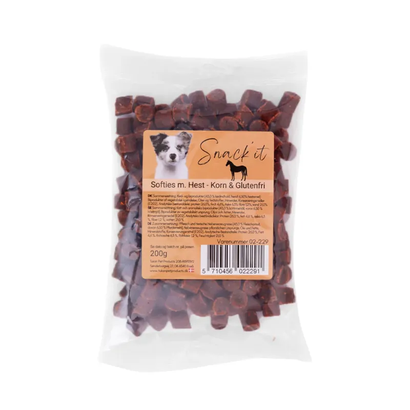 Sista chansen Snack it - Softies m. häst, 200g