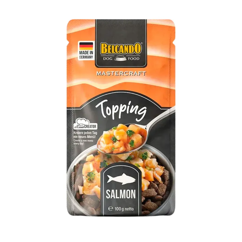 Belcando – Våtfoder Topping laks, 100g Lågt pris