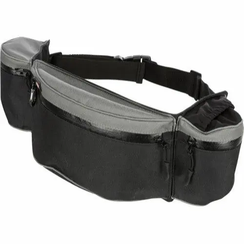 Trixie Hip bag nylon grå/svart Trygg betalning
