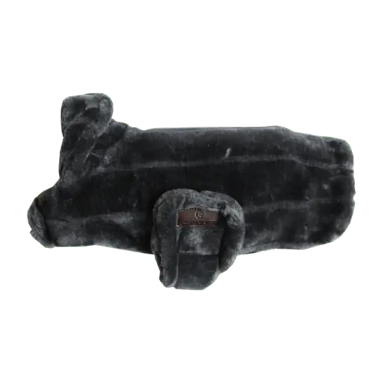 Bästa pris Kentucky Dog Sweater - "Fake Fur" - Grå