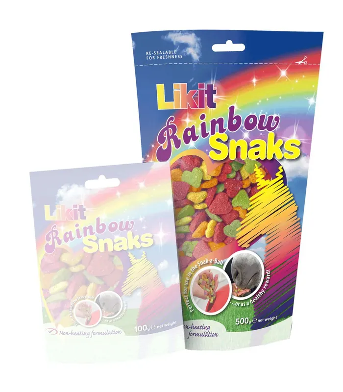 Extra rabatt Likit - Rainbow Horse Treats - 500 gram