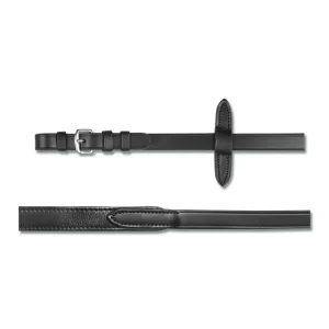 X-Line Leatherrein SOFT, svart, 19mm I lager