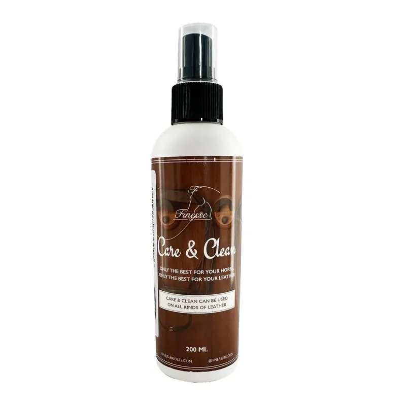 Erbjudande Finesse Bridles lädervård - "Care & Clean spray" - 200ml