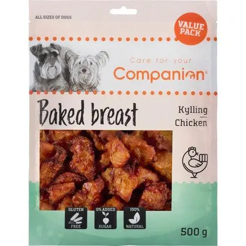 Trygg betalning Kompletterande bakat kycklingbröst - 500 g värdeförpackning