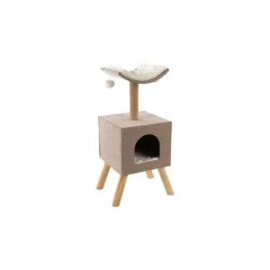 Beställ nu Flamingo Skrapmiljö med hus - Scandi Beige