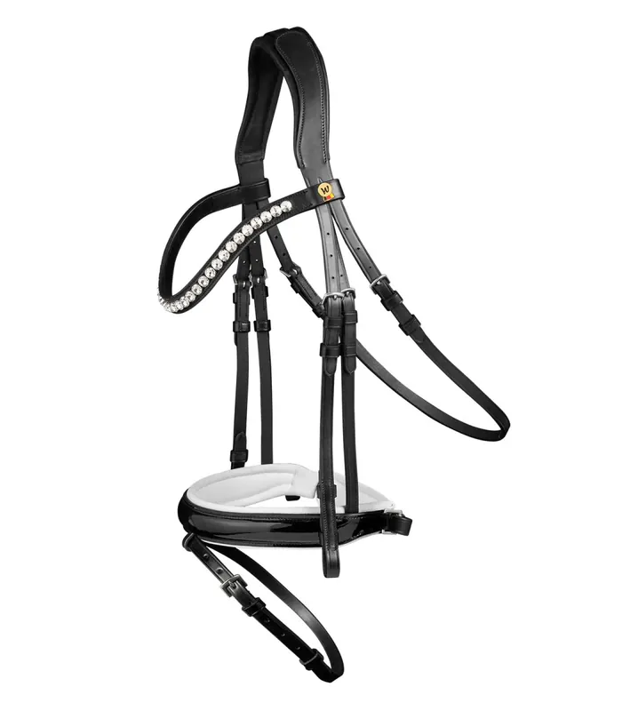 Köp online Waldhausen träns S-Line Timeless pullback - Svart
