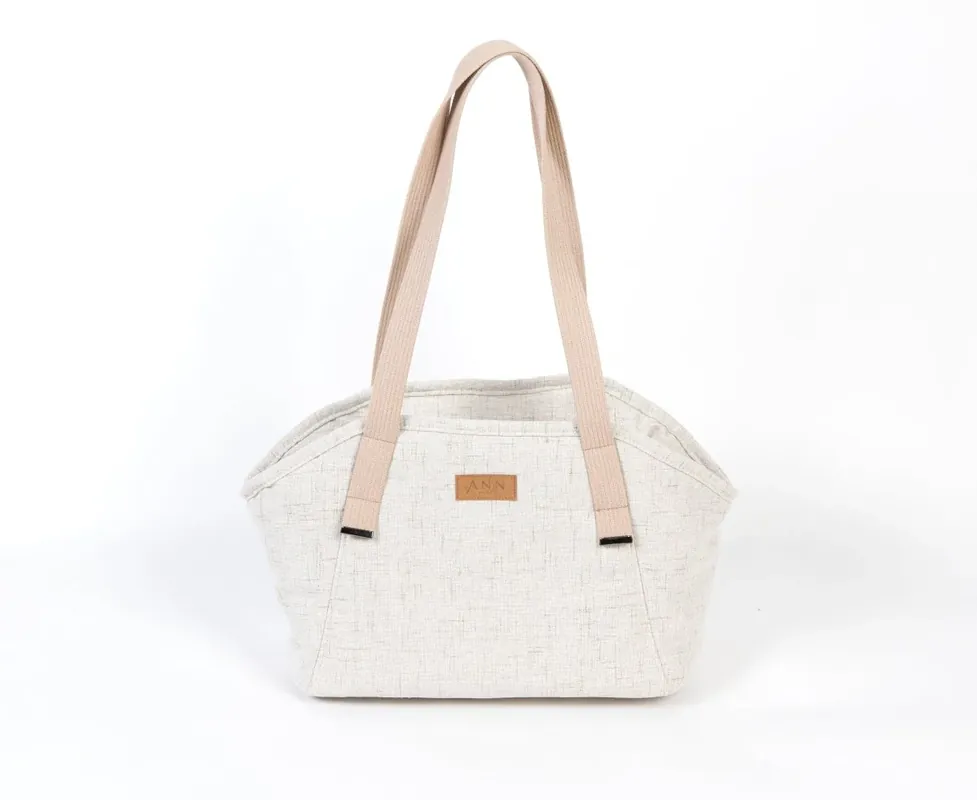 Ann Habor - Lugano Tygväska - Beige Lågt pris