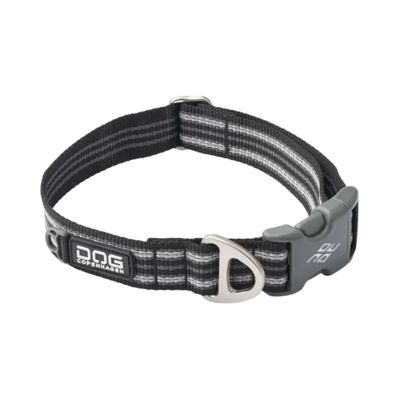 Dog Copenhagen - Halsband "Urban Style" - Svart Nyhet