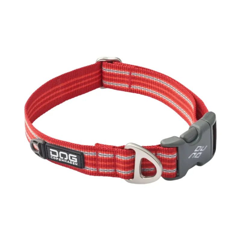 Kampanj Dog Copenhagen - "Urban Style" Halsband - Röd