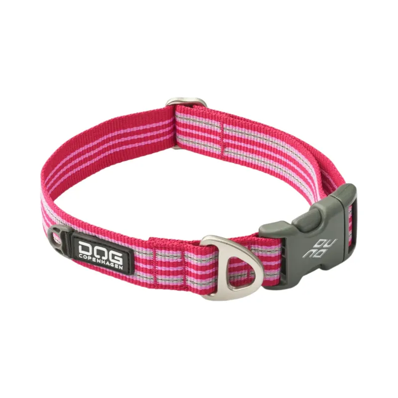 Dog Copenhagen - "Urban Style" Halsband - Rosa Utförsäljning