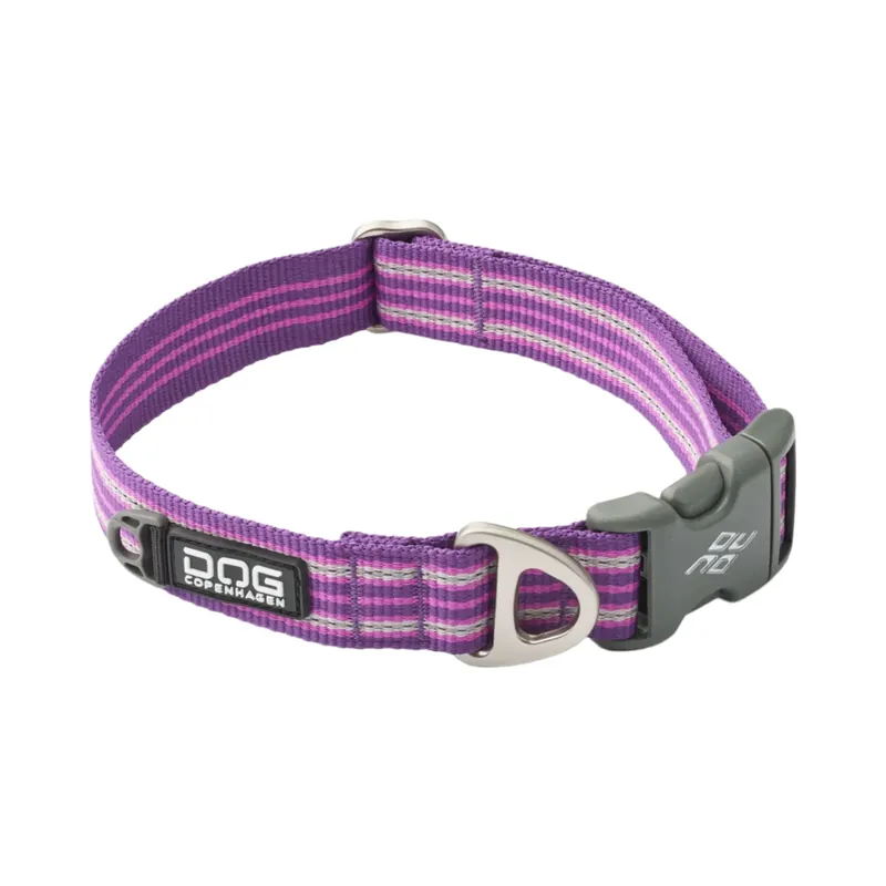Dog Copenhagen - "Urban Style" Halsband - Lila Kampanjpris