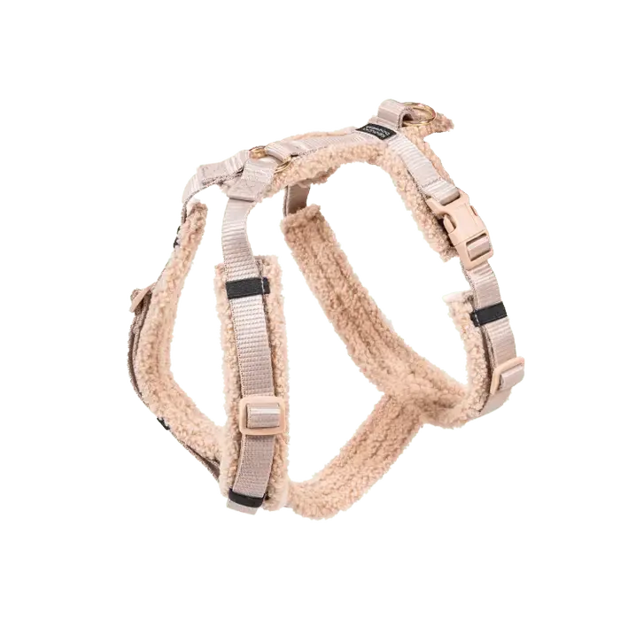 Kentucky Dog Sele - "Teddy Fleece" - Beige Endast denna vecka