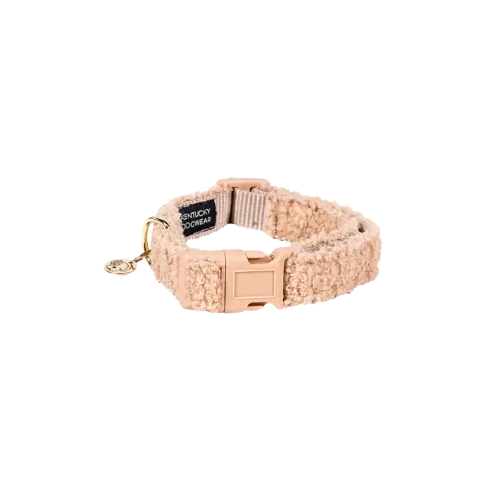 Expressleverans Kentucky Collar - "Teddy Fleece" - Beige