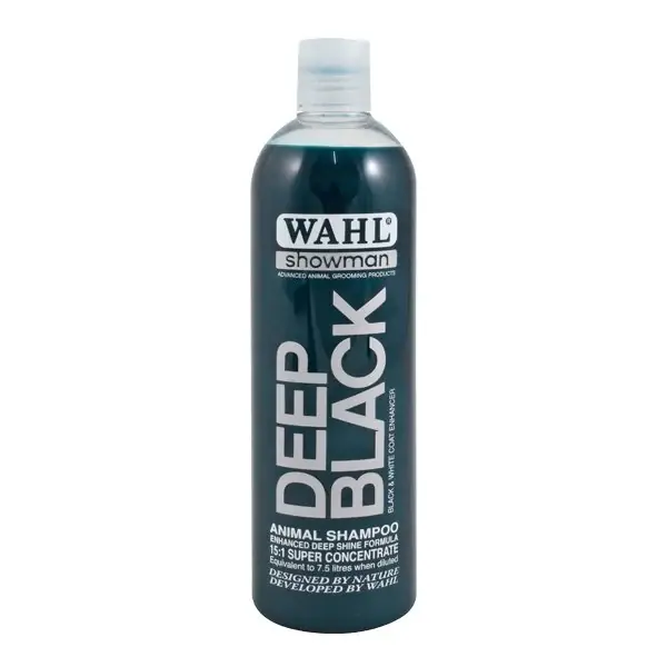 Extra rabatt Wahl Deep Black koncentrerat - skärschampo - 500 ml