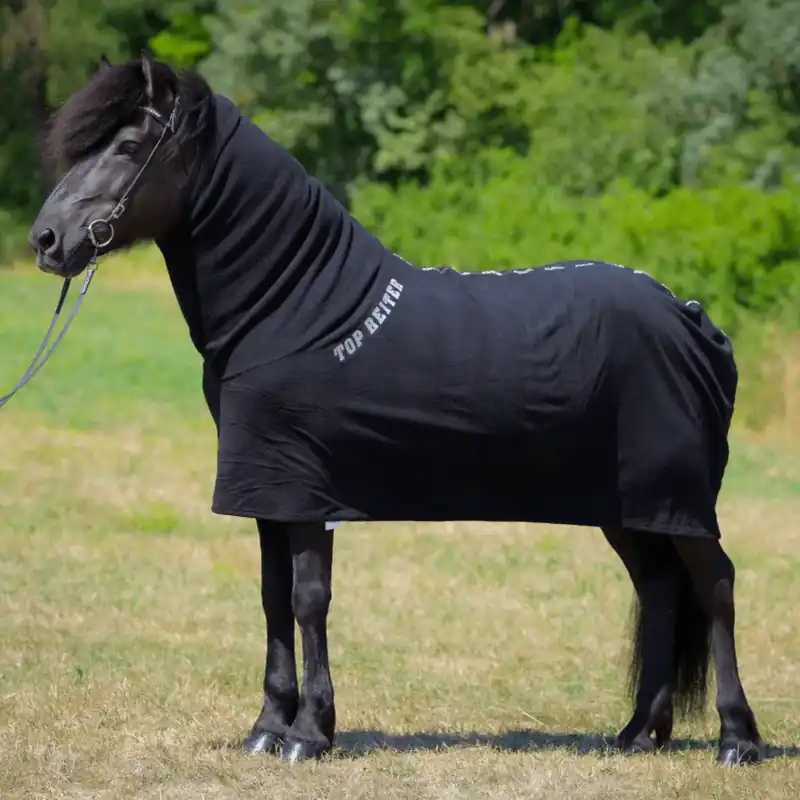 Rea Top Reiter "Roller Collar" - mjukisfilt - svart