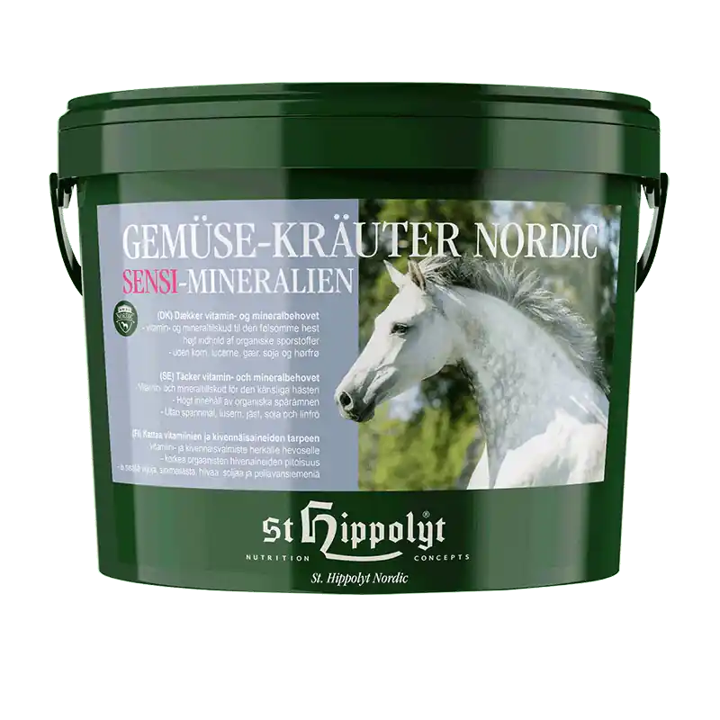 Lågt pris St. Hippolyt - Vitaminer för känsliga hästar - 10 kg