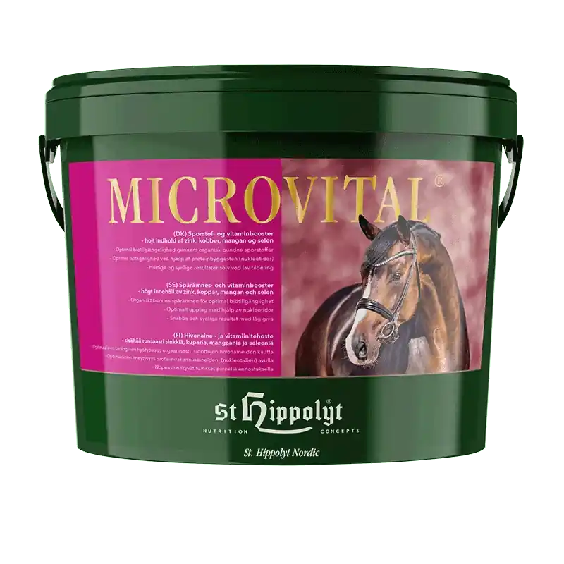 St. Hippolyt - MicroVital - Vitamin och Mineral Boost - 10 kg Utförsäljning