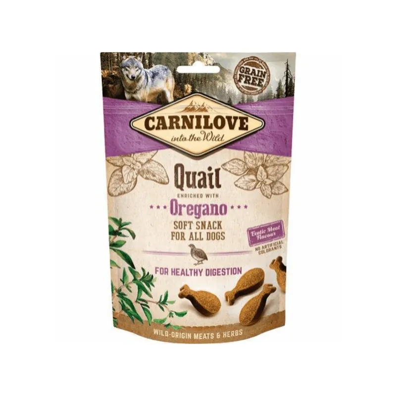 I lager Carnilove Crunchy Quail 200g