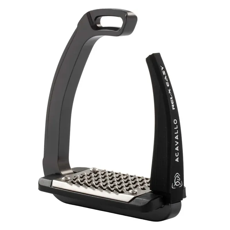 Acavallo - REL-X Easy Safety Stigbyglar - Charcoal Begränsat erbjudande