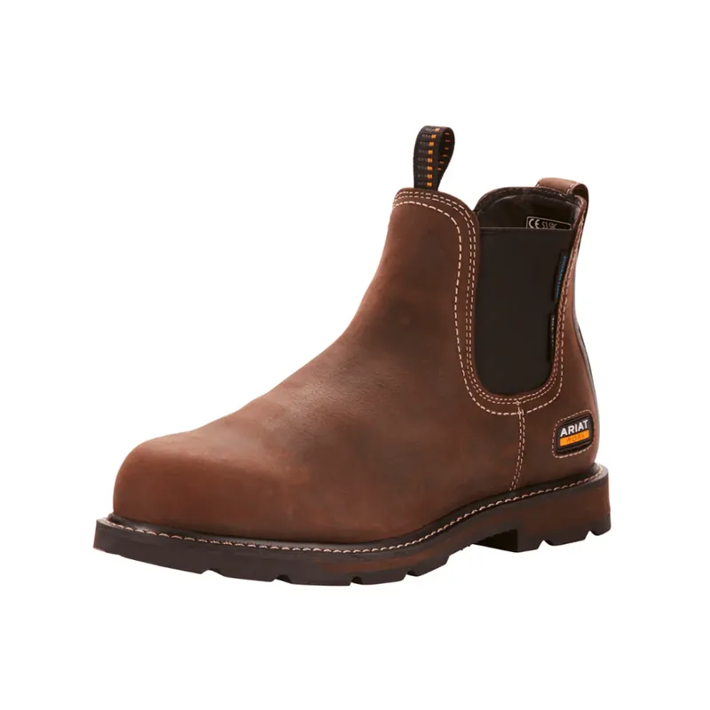 Ariat - Banbrytande Chelsea H2O med. ståltå - brun - herr Extra rabatt