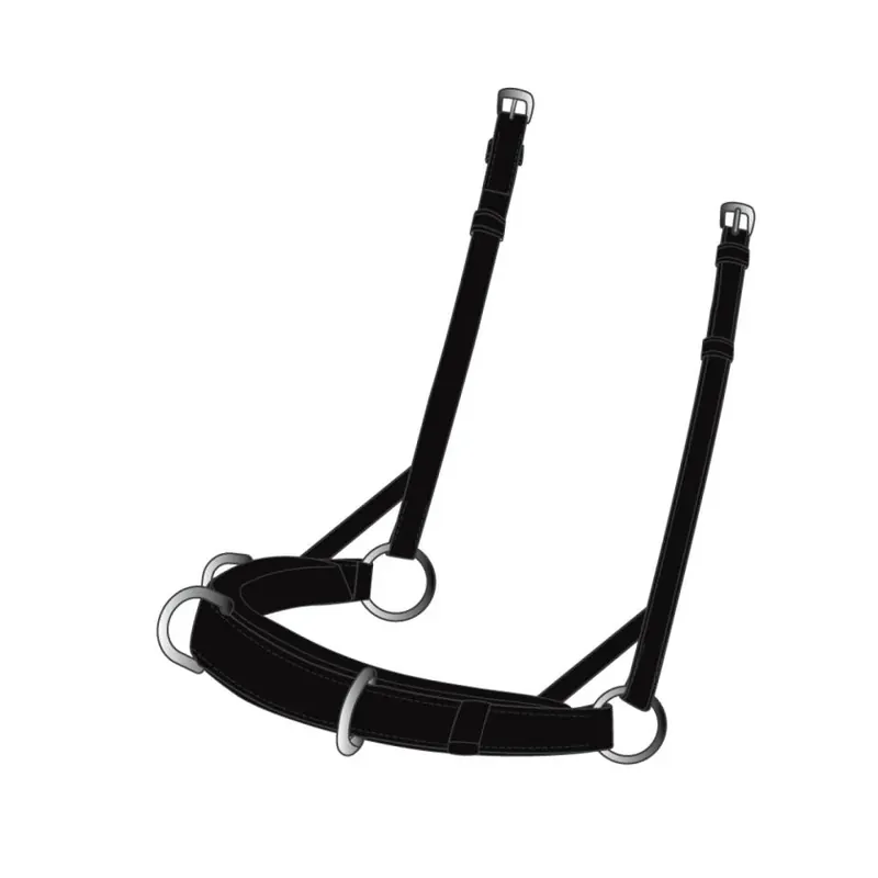 CATAGO - Gentle Bridle Cape w. kudde - Svart Lågt pris