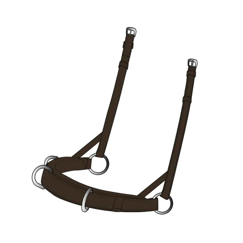 CATAGO - Gentle Bridle Cape w. kudde - Svart Lågt pris