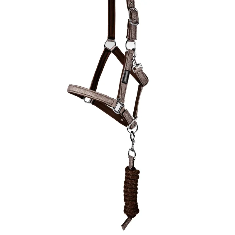 Top Reiter - "Glitrandi" Halter & Pull Rope - Rosa Trygg betalning