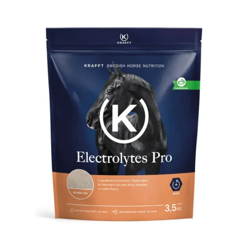 KRAFFT - Electrolytes Pro - Højt elektrolytbehov - 3.5 kg Trygg betalning