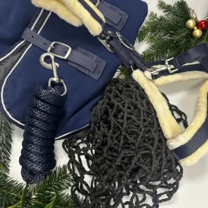 Cavalli Fleecedækken + Grime + Træktov + Cavalli Hønet - Navy Kundfavorit