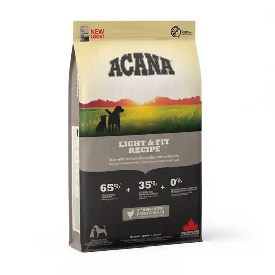Acana Dog Light & Fit (11,4 kg) Nyhet